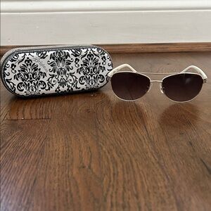 Brighton Black and Silver Sunglasses